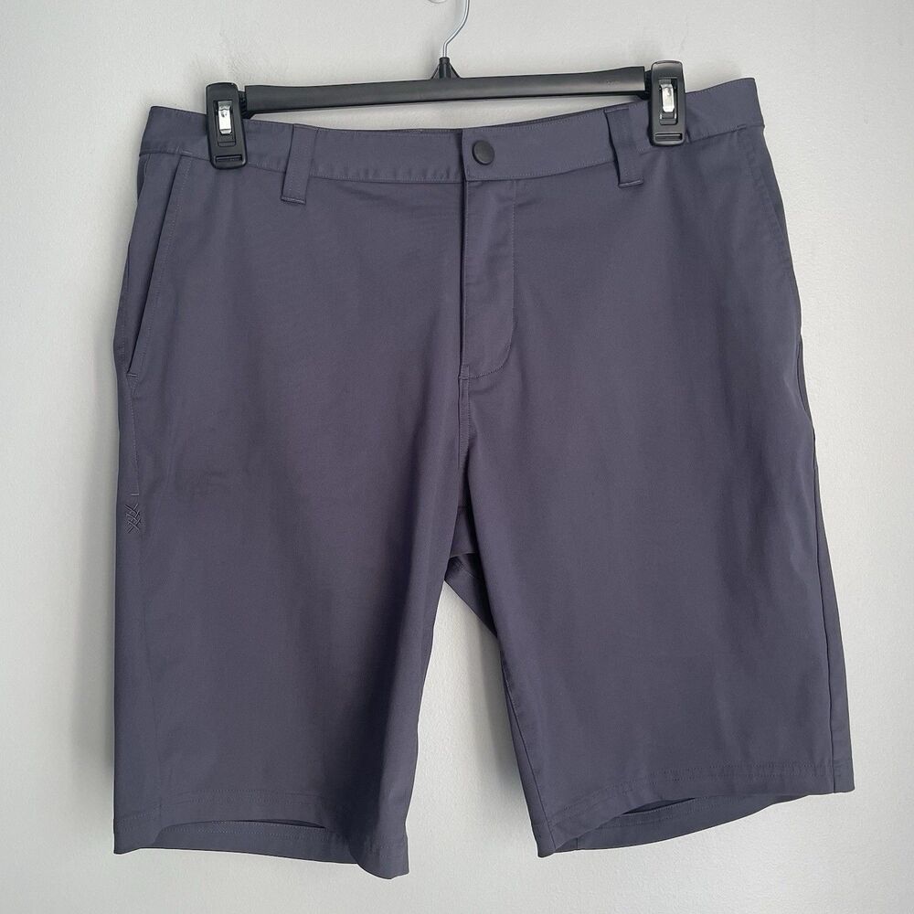 Rhone Commuter Shorts Mens Size 35 Blue Performance Tech 100129 Golf Casual 10in